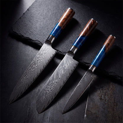Blue Epoxy Resin 3-piece set