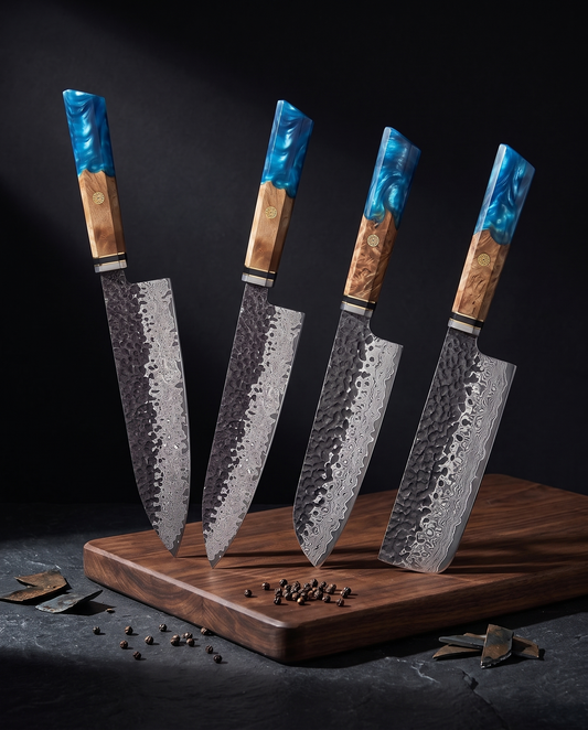 Glacier 4-piece set, complete set shown