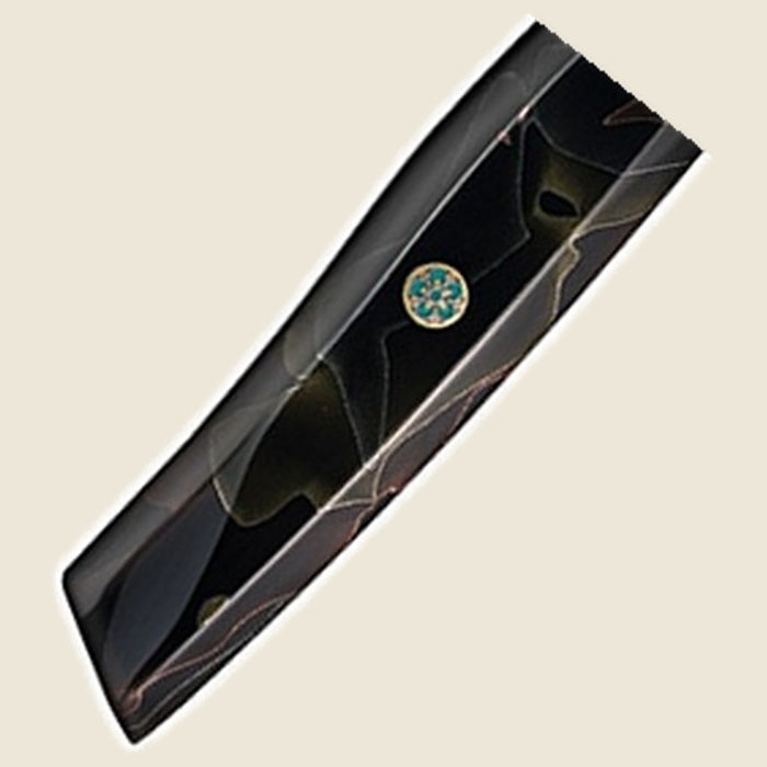 Obsidian handle detail